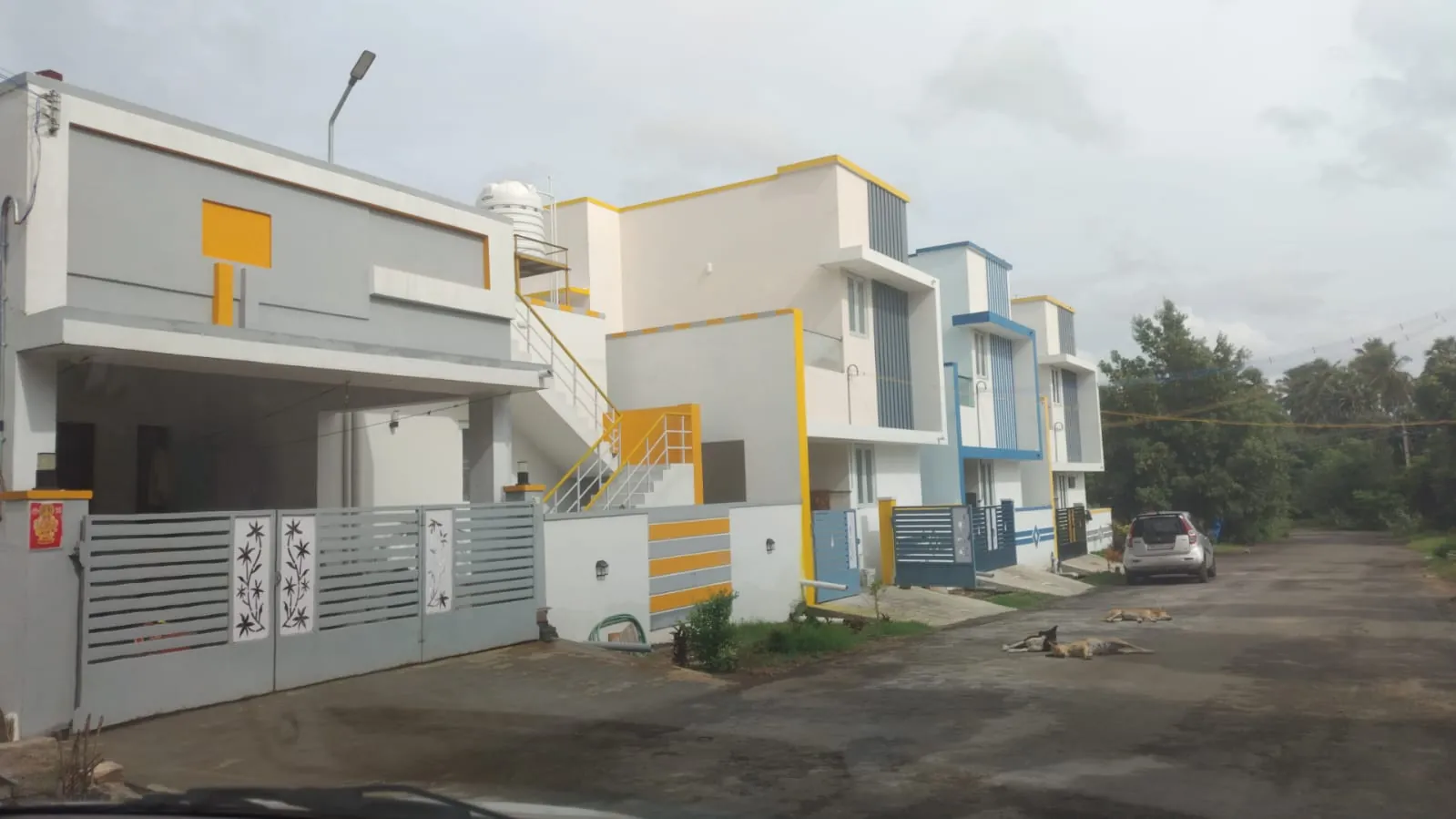 Completed independent houses at Kaviya Garden, Kovilpalayam, Pollachi