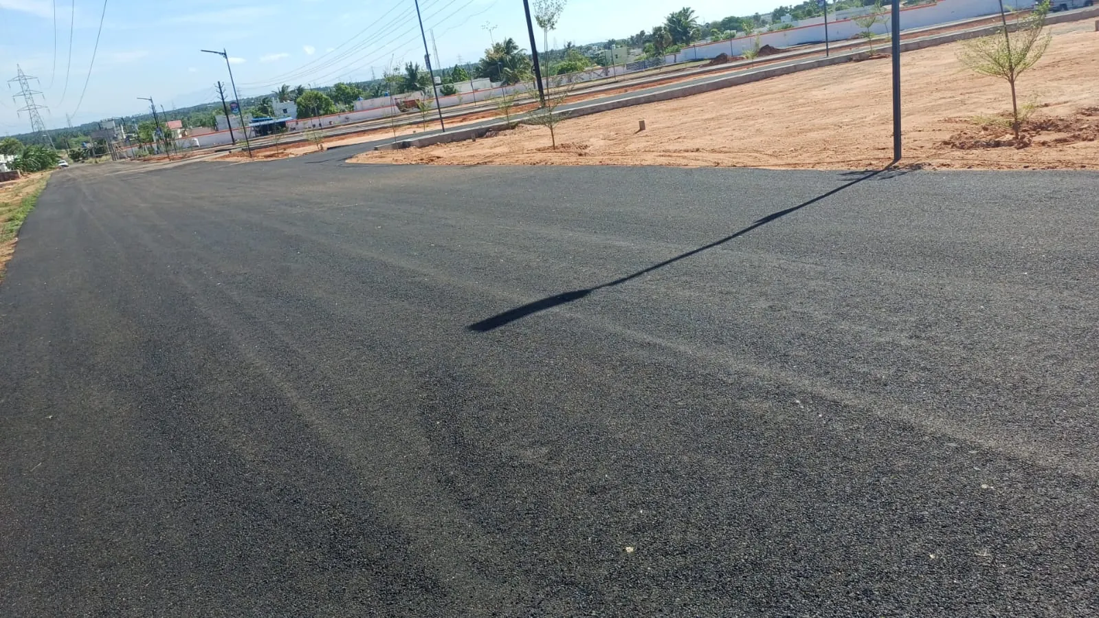 Blacktop layout road at Sri Sundharam Avenue, Sulakkal, Pollachi